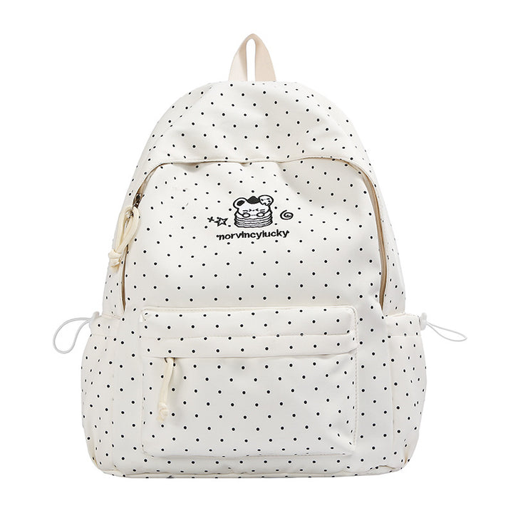 Playful Polka Dot Backpack Kalsten