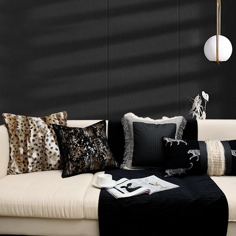 Abstract Splash Pattern Cushion Cover