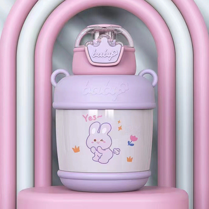 Child-friendly water bottle with cheerful duck motif Kalsten