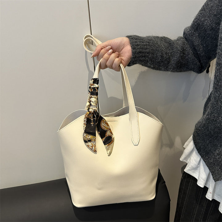 WoChic Designer Tote Bag with Stylish Scarf Kalsten