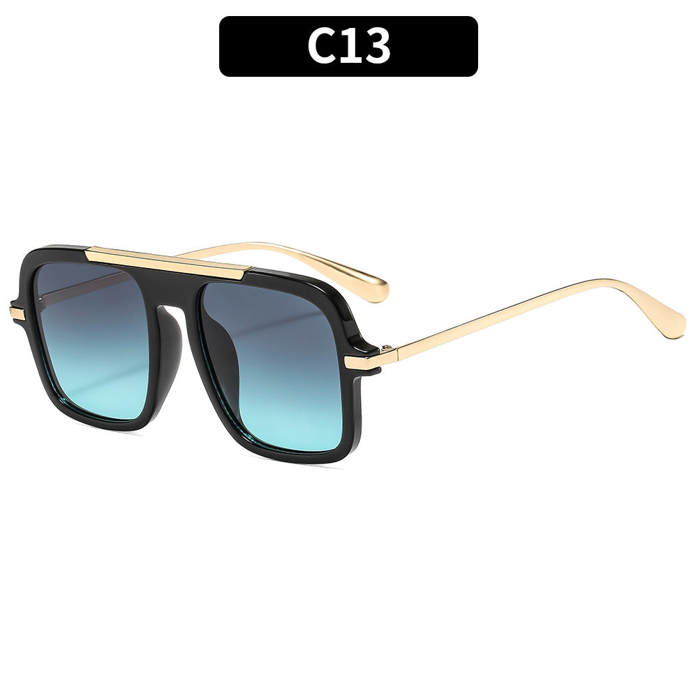 Elegant Look Vintage-Inspired Geometric Sunglasses