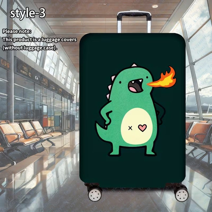 Unisex Luggage Cover with Creative Dinosaur Design Kalsten