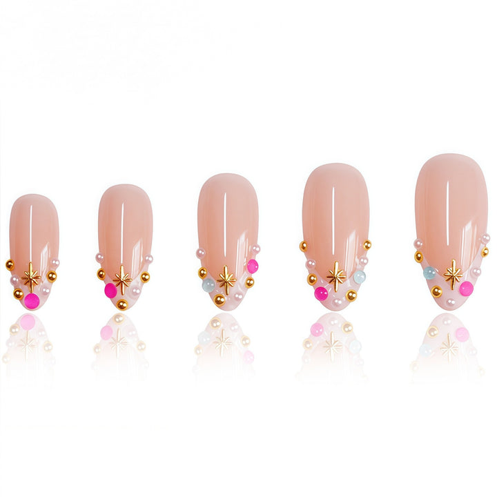 Decorative Press-On Nail Art Set Kalsten