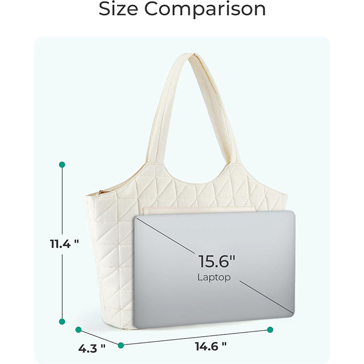 Padded handbag with textured design Kalsten