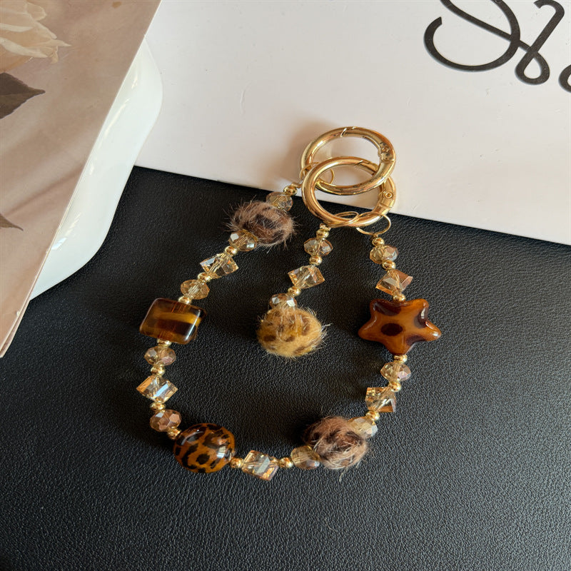 Animal-Themed Beaded Keychain Kalsten