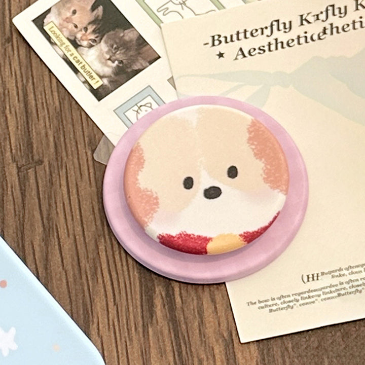 Cute Dog Smartphone Finger Holder Kalsten