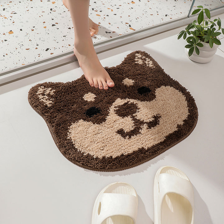Cute Animal Character Bath Mat Kalsten