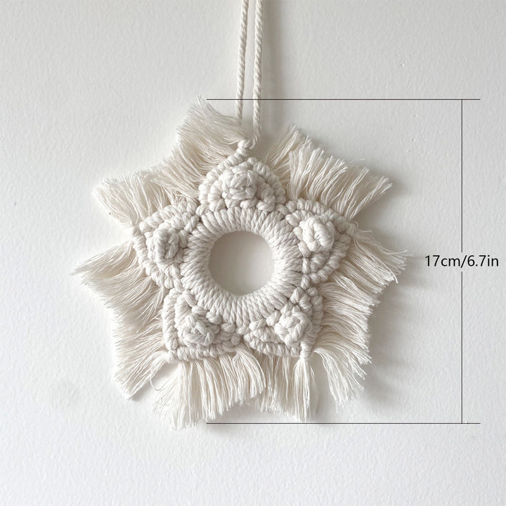 Handcrafted Macrame Star Wall Hanging Kalsten