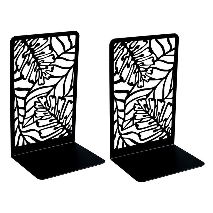 Decorative Plant-Themed Bookends