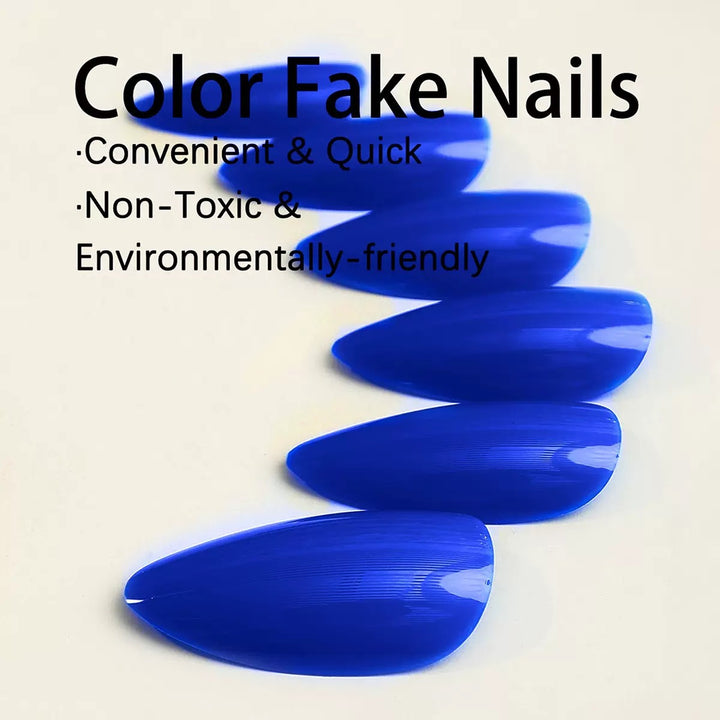 Artificial nail tips in glamorous design Kalsten