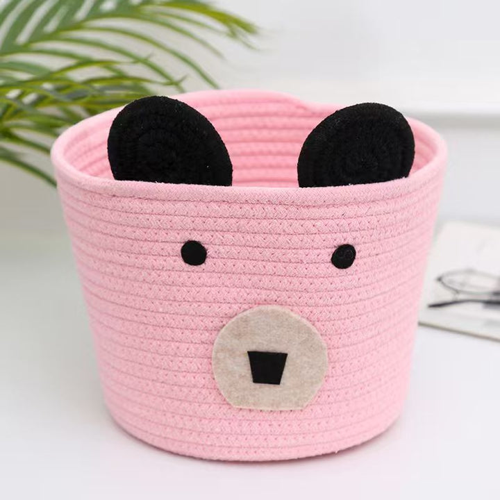 Cute Animal-Themed Storage Basket