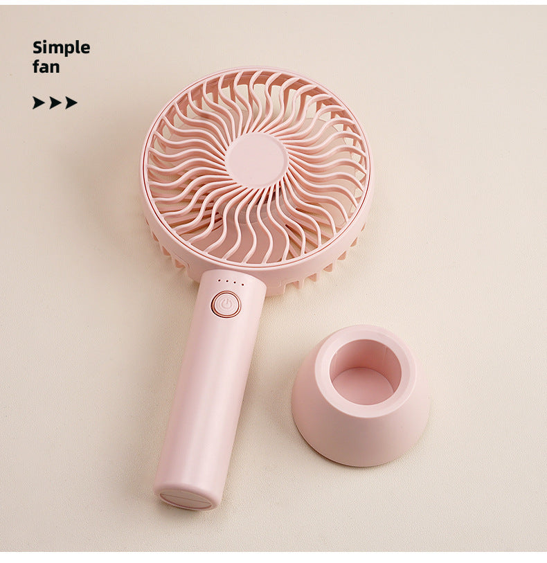 Ladies portable USB table fan with flexible tilt mechanism Kalsten