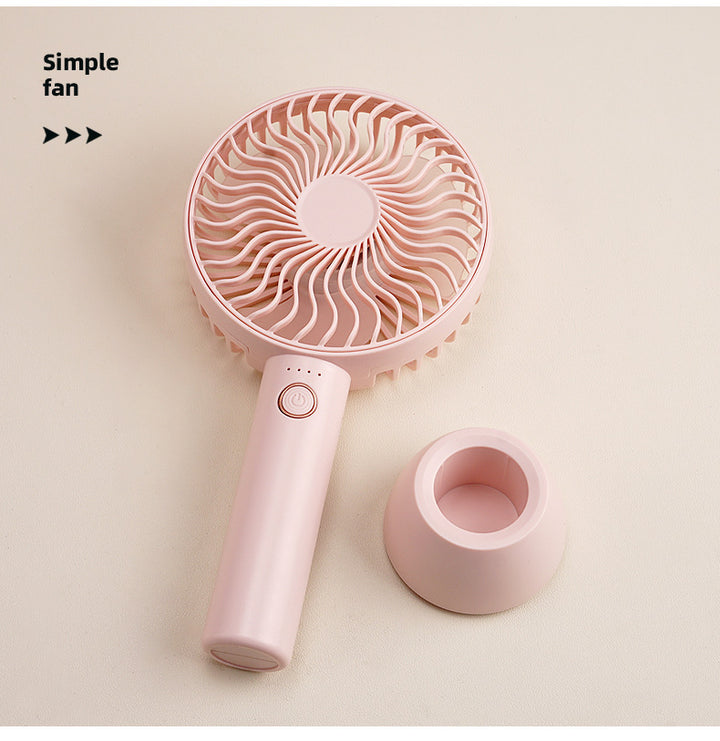 Ladies portable USB table fan with flexible tilt mechanism Kalsten