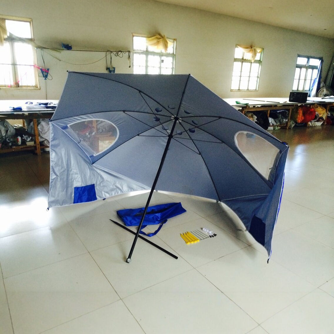 Sturdy beach umbrella with UV protection Kalsten