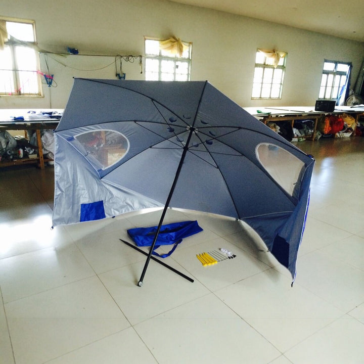 Sturdy beach umbrella with UV protection Kalsten