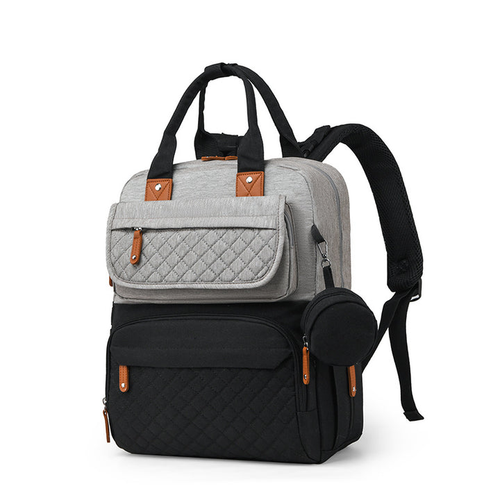 Multi-Functional Quilted Travel Backpack Kalsten
