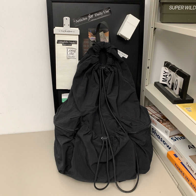 Compact Drawstring Backpack