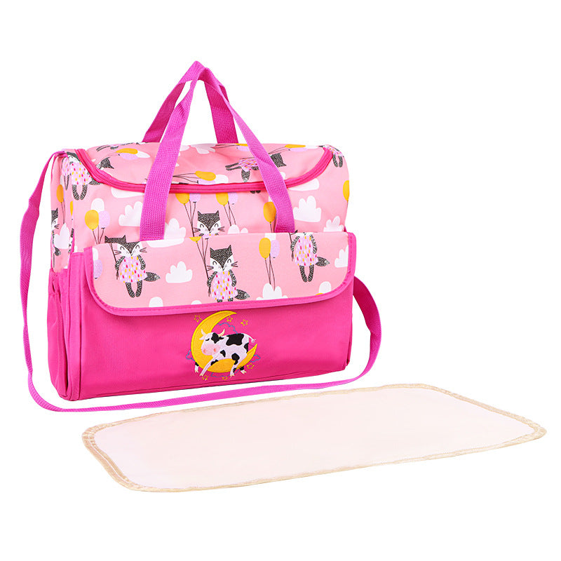Multifunctional diaper bag with integrated changing mat Kalsten