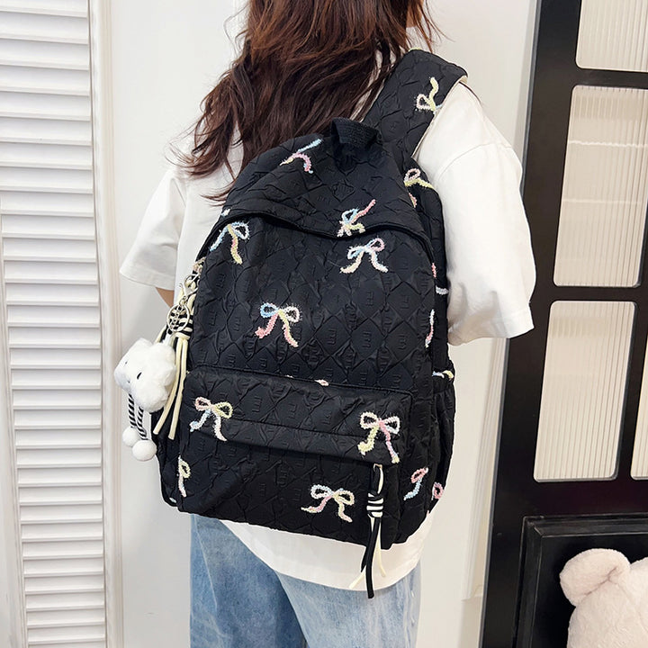 Creative Bow Patterned Backpack Kalsten