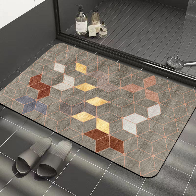 Abstract Geometric Design Area Rug