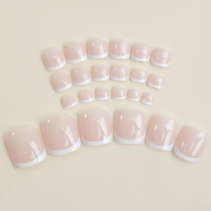 Artificial nail set with flexible nails and caring accessories Kalsten