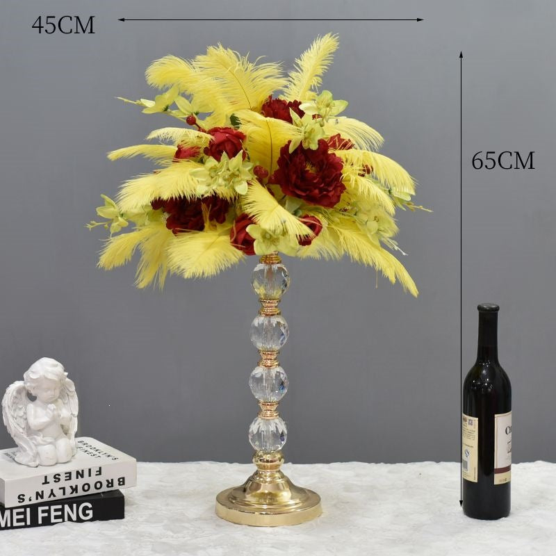 Elegant Crystal Candle Holder
