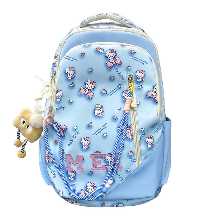 Cartoon Character Design School Backpack
