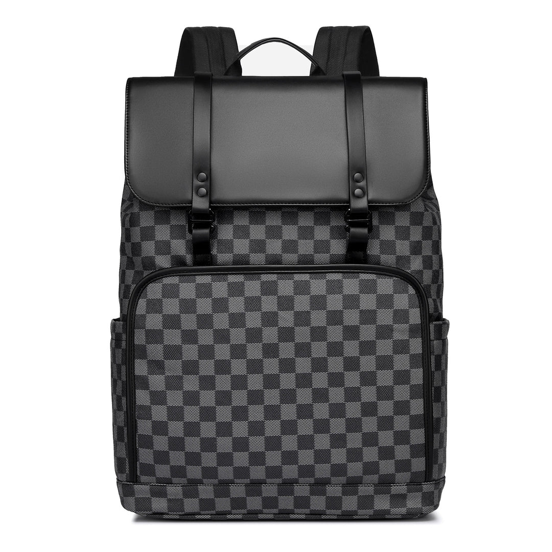 Modern Checkered Backpack Kalsten