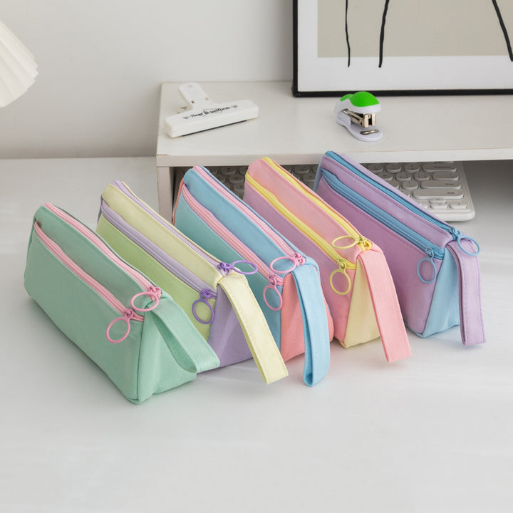 Durable Double-Zippered Pencil Pouch Kalsten