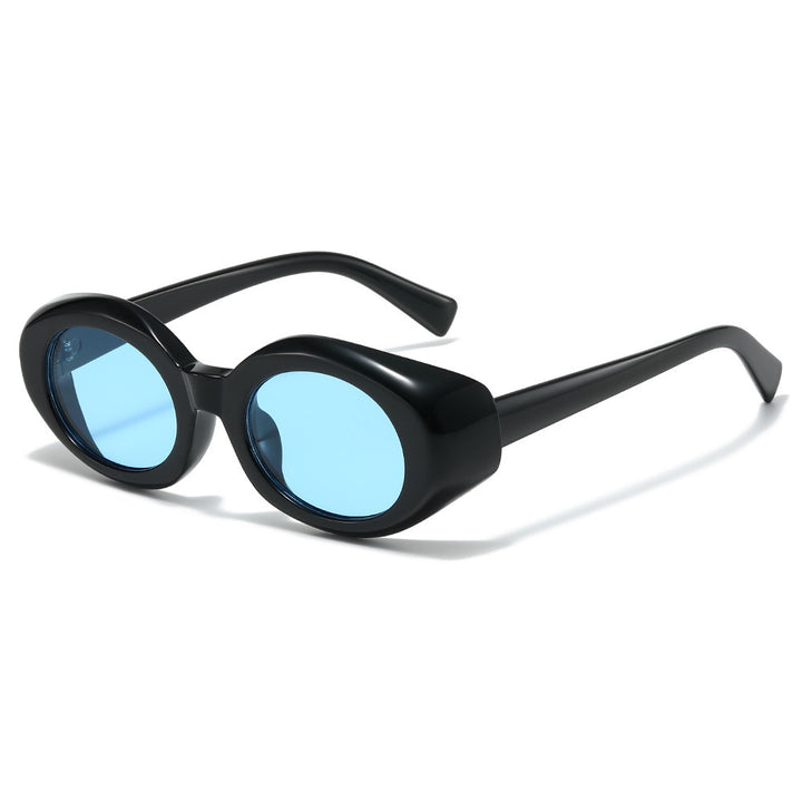 Oversized Geometric Sunglasses with Thick Frames Kalsten