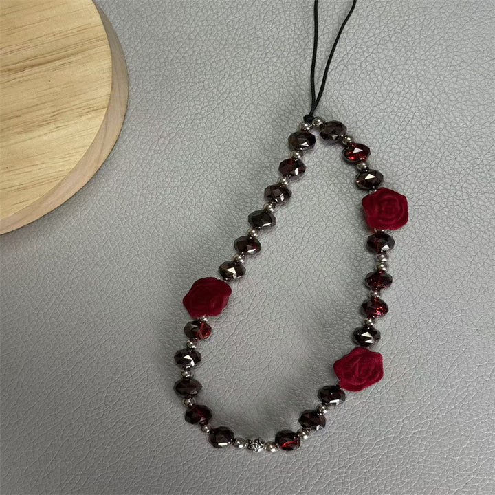 Elegant Floral Beaded Necklace Kalsten