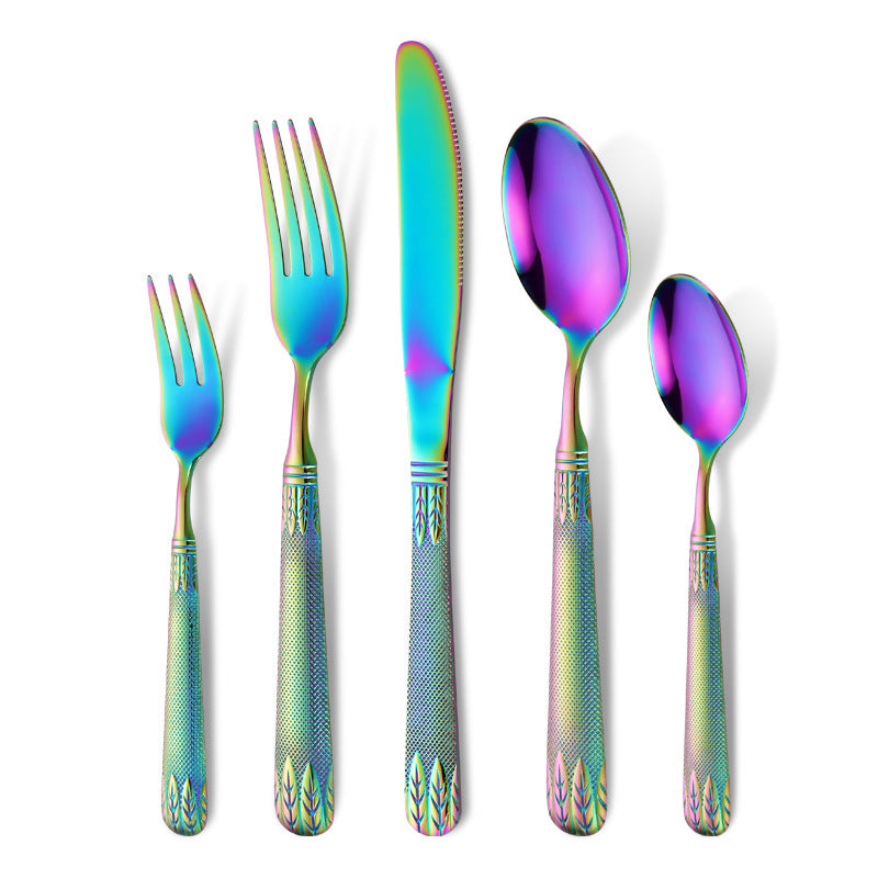 Elegant teaspoon with artistic handle design Kalsten