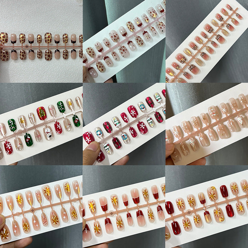 Artistic Ombre Press-On Nail Tips Set Kalsten