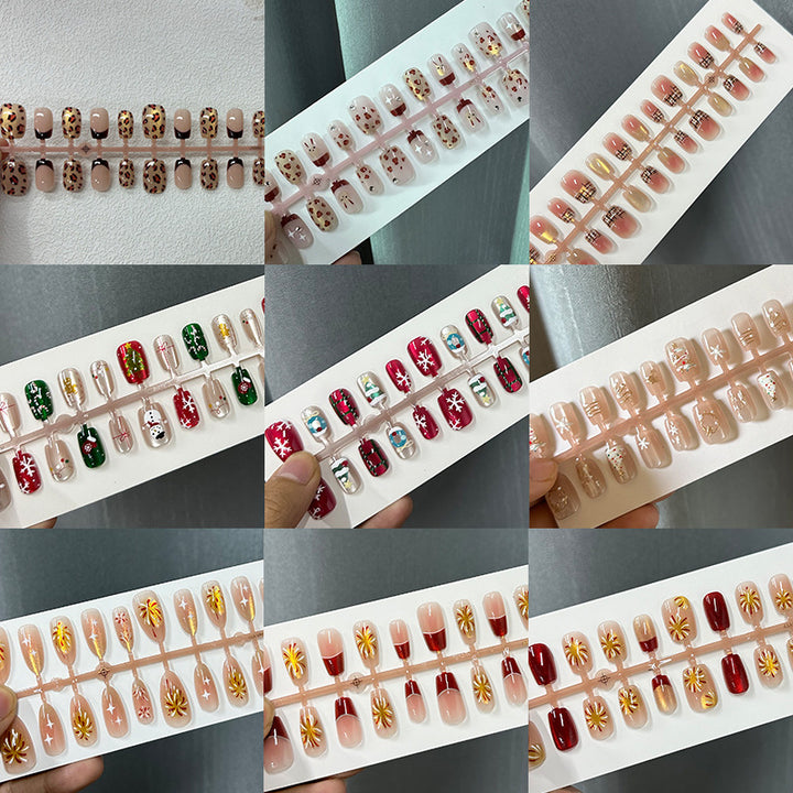 Artistic Ombre Press-On Nail Tips Set Kalsten