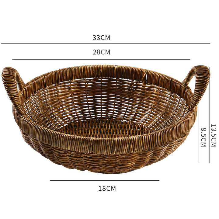 Unisex Practical Fruit and Vegetable Container with Two Handles Kalsten