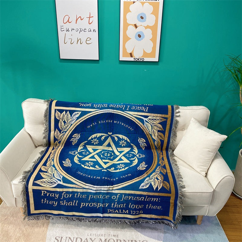 Inspirational Decorative Prayer Throw Blanket