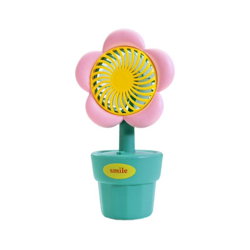 Ladies Portable Hand Fan with Playful Design Kalsten