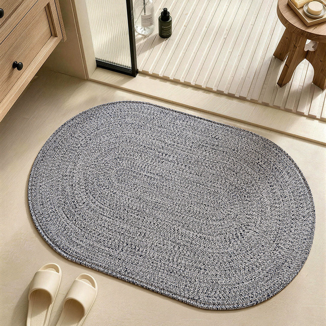 Natural Fiber Bath Rug Kalsten