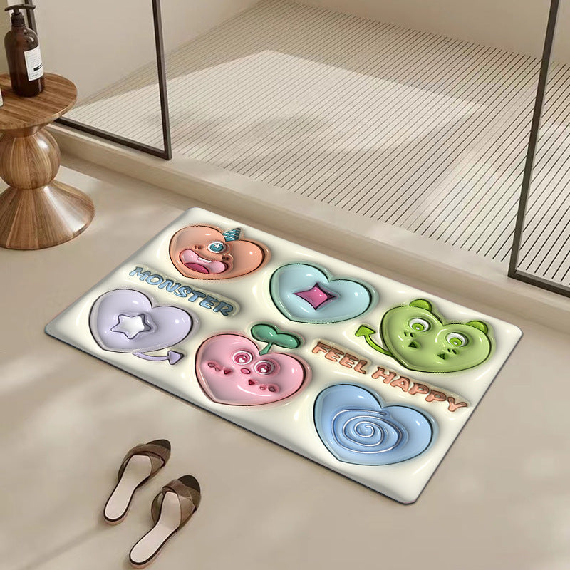 Fun Graphic Bath Mat