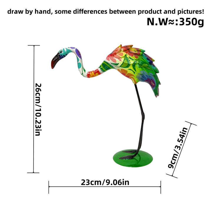 Artistically designed Flamingo sculpture Kalsten