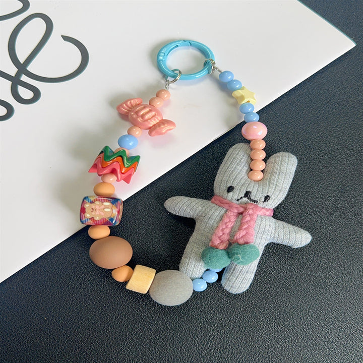 Cute Bunny-Themed Keychain Holder Kalsten