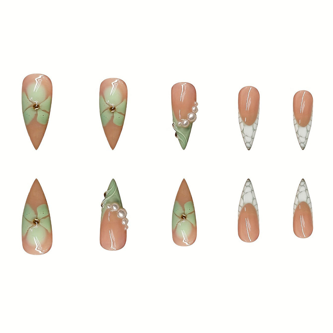 Elegant Stiletto Nail Design Kalsten