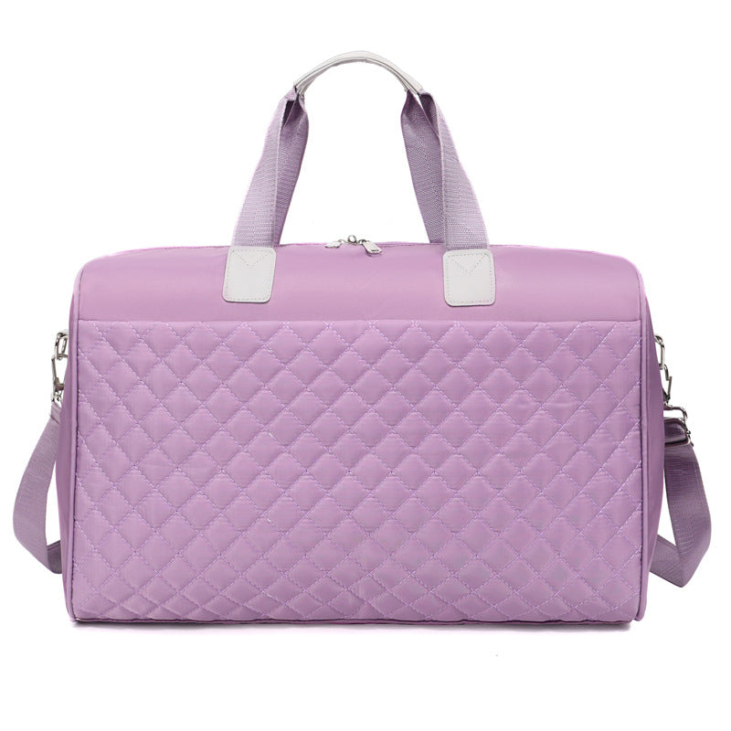 Quilted Travel Weekender Duffel Bag Kalsten