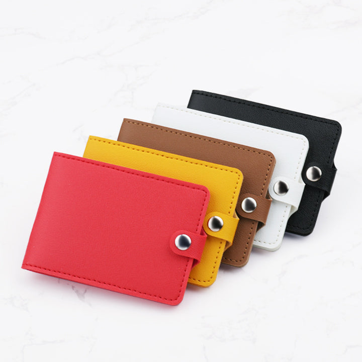 Compact Leather Card Wallet