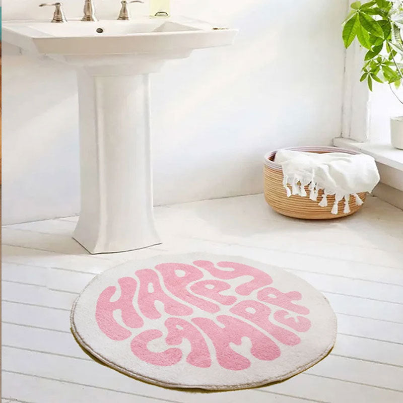 Heart-Shaped Bath Mat