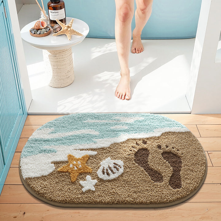 Sea Turtle Design Area Rug