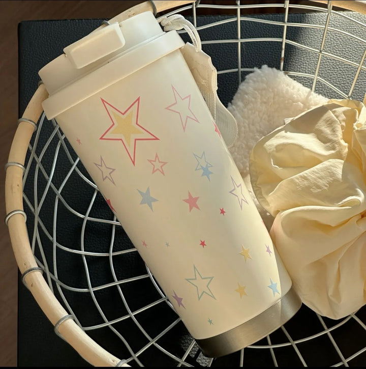 Women's insulated mug with practical carrying handle and charming Hello Kitty design Kalsten