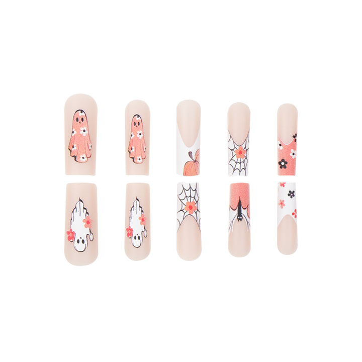 Halloween-Themed Press-On Nails Kalsten