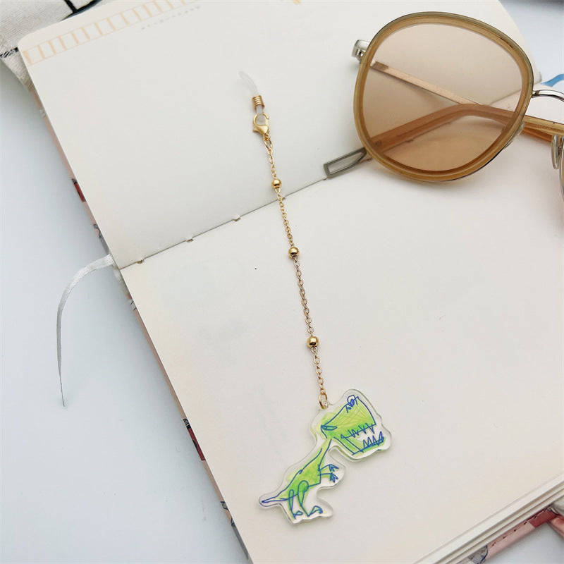 Heart-Designed Eyewear Chain Holder Kalsten