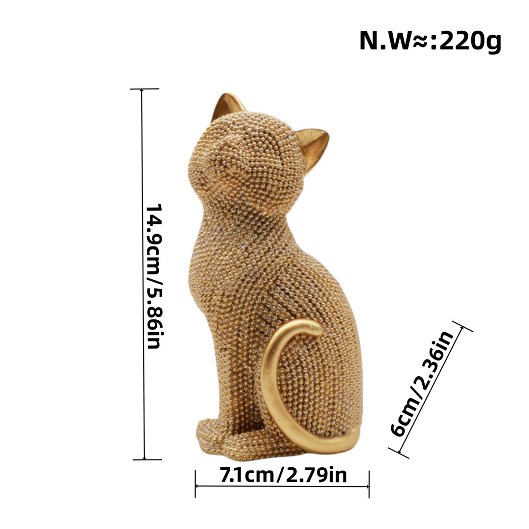 Decorative Cat Figurine Kalsten
